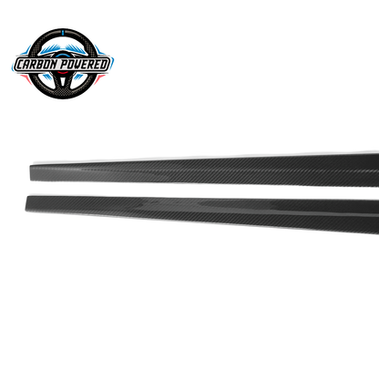 R44 Style Carbon Fiber Side Skirt -- For BMW G87 M2