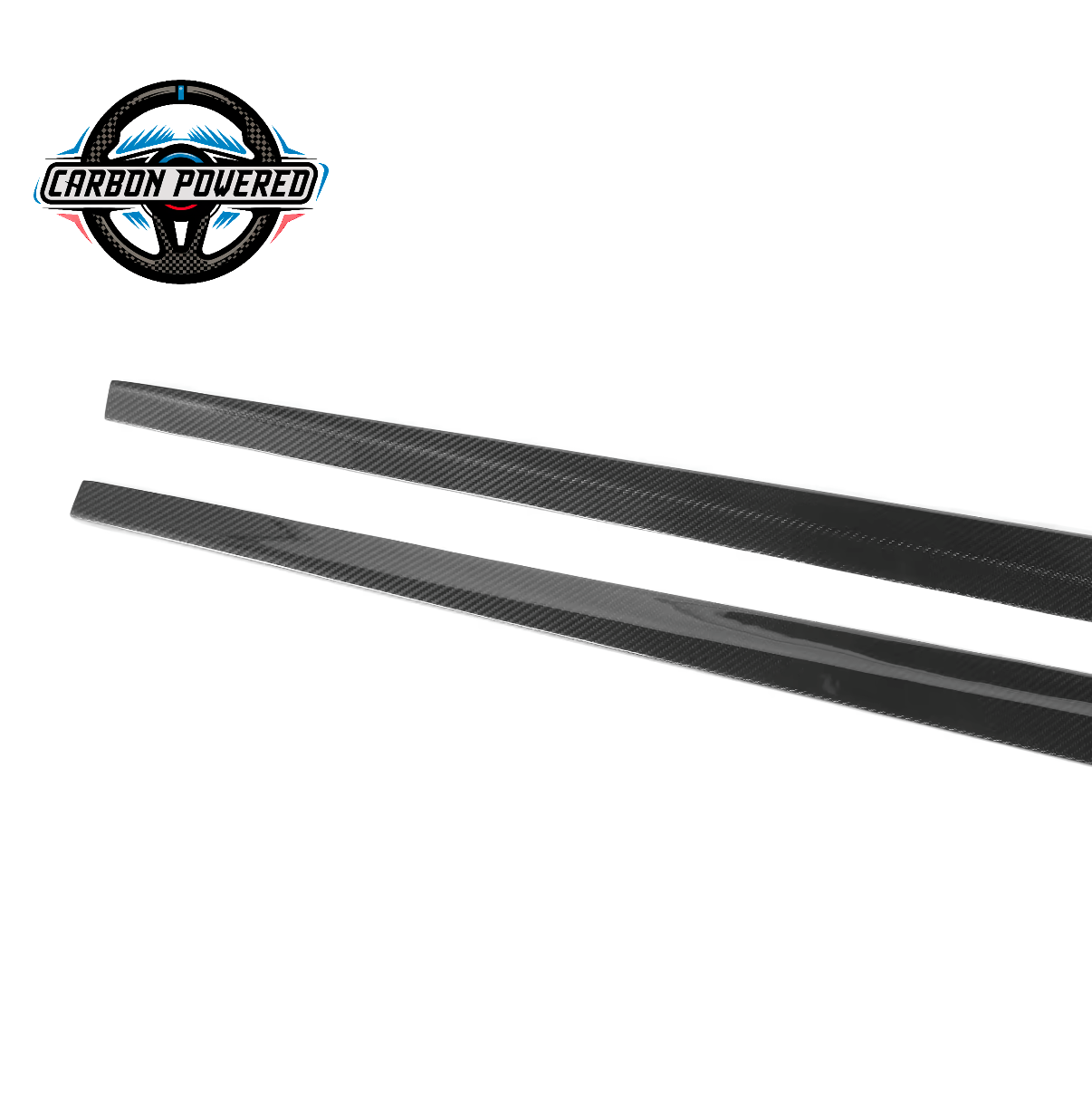 R44 Style Carbon Fiber Side Skirt -- For BMW G87 M2