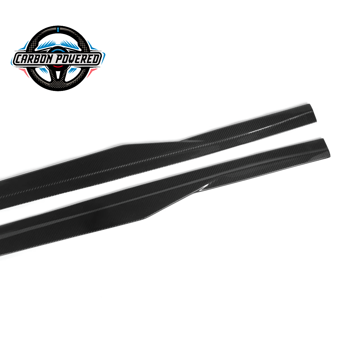 R44 Style Carbon Fiber Side Skirt -- For BMW G87 M2