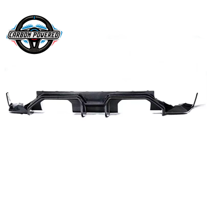 AD Style Carbon Fiber Rear Diffuser -- For BMW G87 M2