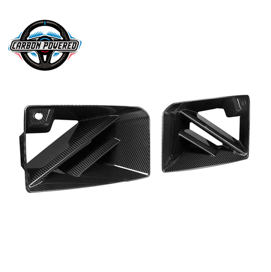 SQ Style Carbon Fiber Front Air Ducts -- For BMW G87 M2