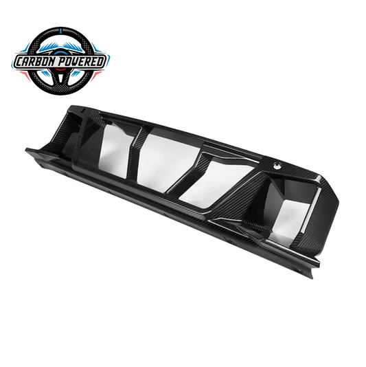 SQ Style Carbon Fiber Front Lower Grille Frame -- For BMW G87 M2