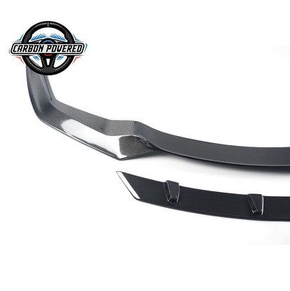 V Style Carbon Fiber Front Lip -- For BMW F87 M2 Competition
