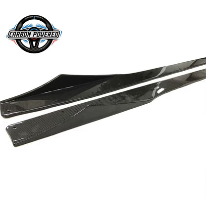 MTC Style Carbon Fiber Side Skirts -- For BMW F87 M2