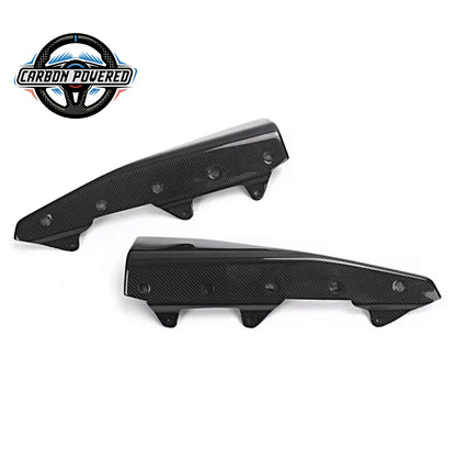 MP Style Carbon Fiber Side Skirts Extensions -- For BMW F87 M2