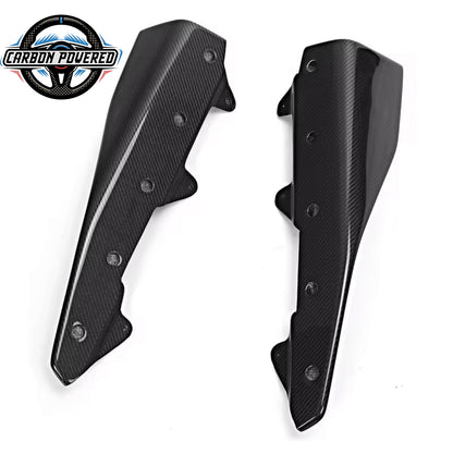 MP Style Carbon Fiber Side Skirts Extensions -- For BMW F87 M2