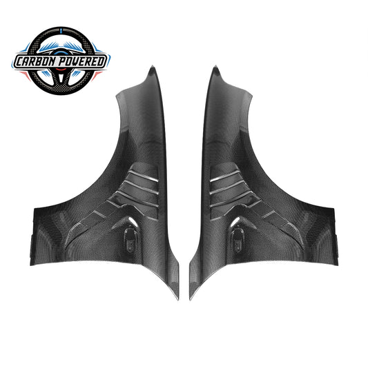Carbon Fiber Front Fenders -- For BMW F87 M2 & M2 Competition