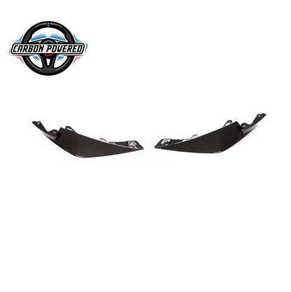 MP Style Carbon Fiber Front Splitters -- For BMW F87 M2 & M2 Competition