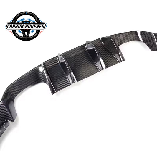 V Style Carbon Fiber Rear Diffuser -- For BMW F87 M2 & M2 Competition