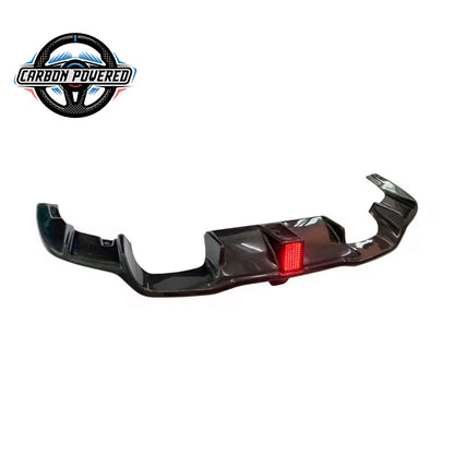 K Style Carbon Fiber Rear Diffuser -- For BMW F87 M2 & M2 Competition