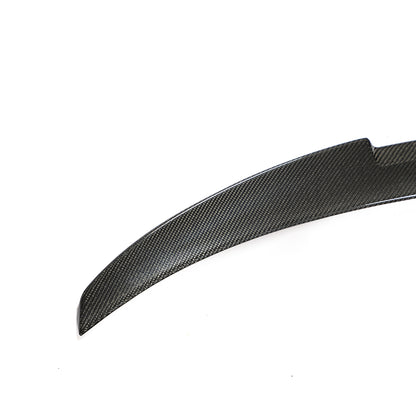 BMW G26 4-Series / i4 - M4 Style Wet Carbon Fiber Rear Trunk Spoiler
