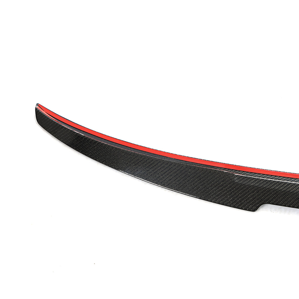 BMW G26 4-Series / i4 - M4 Style Wet Carbon Fiber Rear Trunk Spoiler
