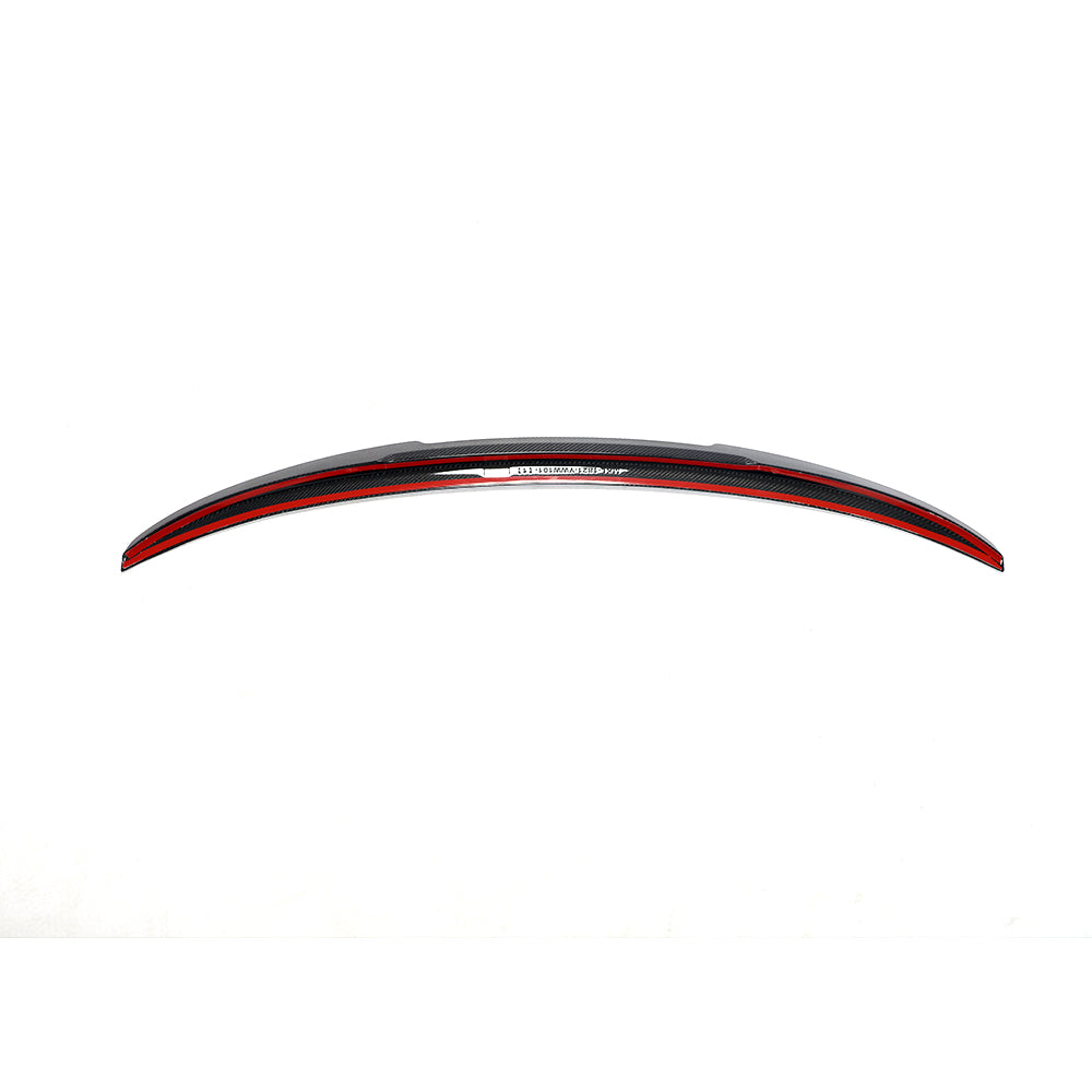 BMW G26 4-Series / i4 - M4 Style Wet Carbon Fiber Rear Trunk Spoiler