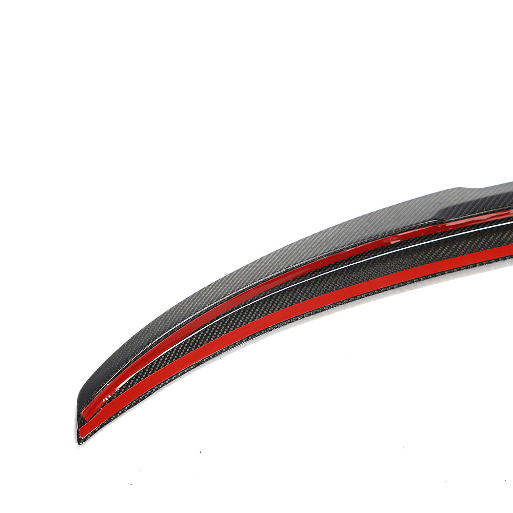 BMW G26 4-Series / i4 - M4 Style Wet Carbon Fiber Rear Trunk Spoiler