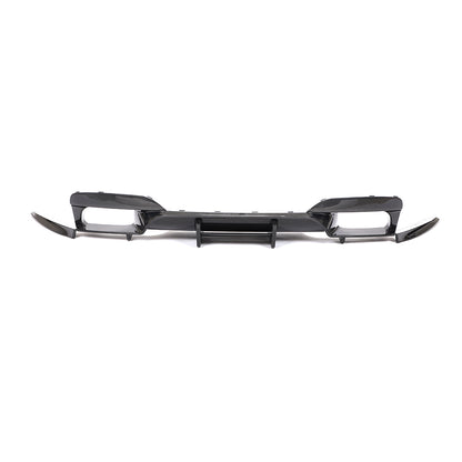 BMW 6-Series Base / BMW M6 - AK Style Wet Carbon Fiber Rear Diffuser