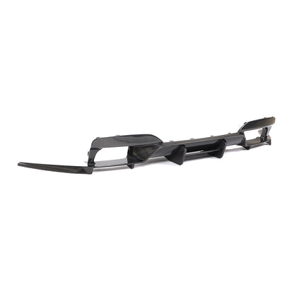 BMW 6-Series Base / BMW M6 - AK Style Wet Carbon Fiber Rear Diffuser
