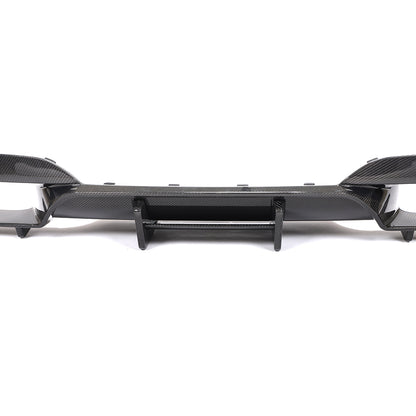 BMW 6-Series Base / BMW M6 - AK Style Wet Carbon Fiber Rear Diffuser