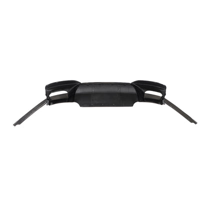 BMW 6-Series Base / BMW M6 - AK Style Wet Carbon Fiber Rear Diffuser
