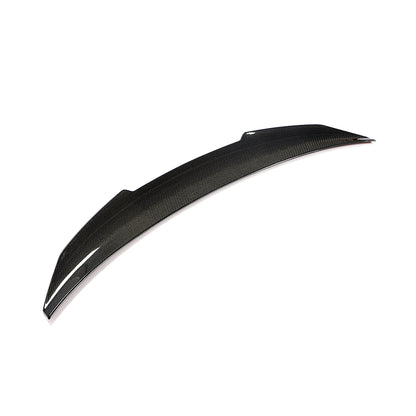 BMW G26 4-Series / i4 - PSM Style Wet Carbon Fiber Rear Trunk Spoiler