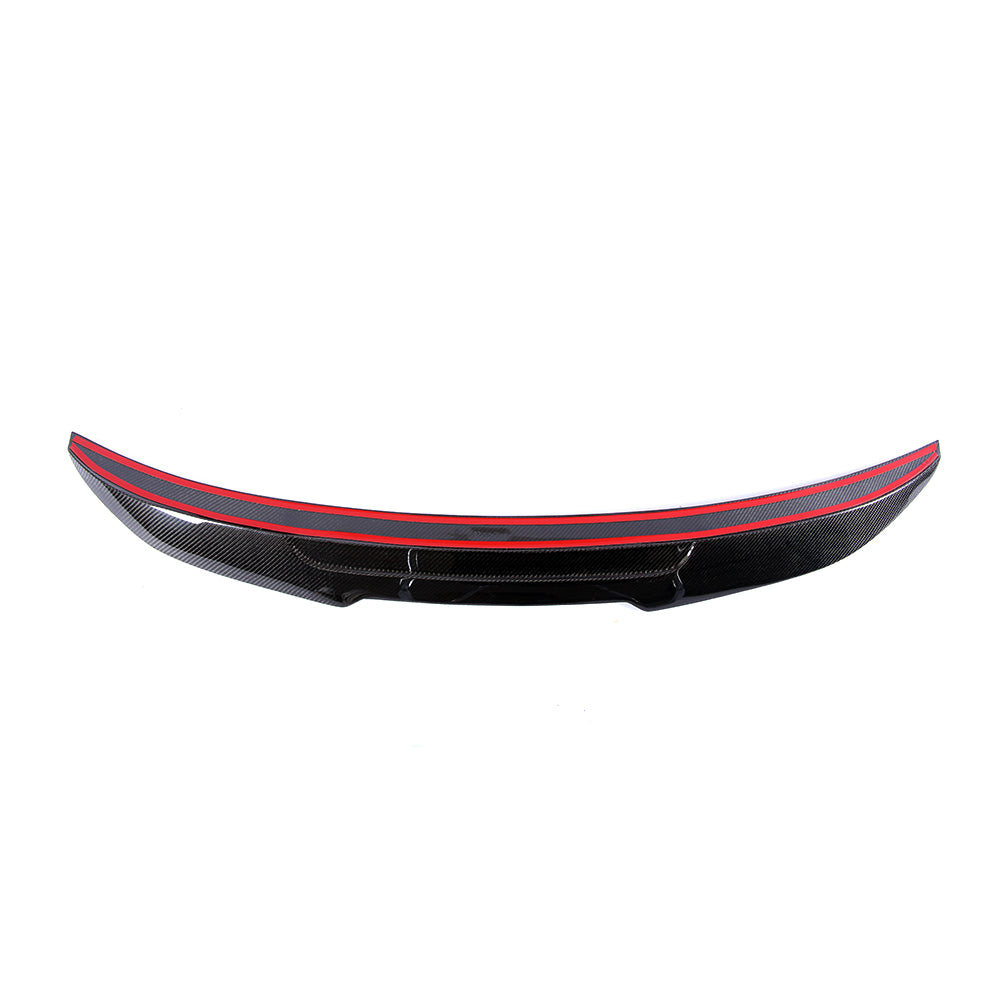 BMW F10 5-Series M-Sport / M5 - PSM Style Wet Carbon Fiber Rear Trunk Spoiler