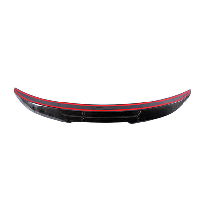 BMW F10 5-Series M-Sport / M5 - PSM Style Wet Carbon Fiber Rear Trunk Spoiler