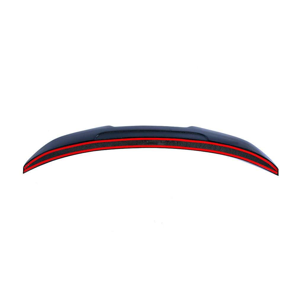 BMW F10 5-Series M-Sport / M5 - PSM Style Wet Carbon Fiber Rear Trunk Spoiler