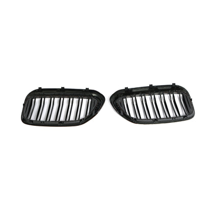 BMW G30 5-Series / BMW F90 M5 - Dual Slat Style Wet Carbon Fiber + ABS Grill