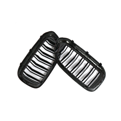 BMW G30 5-Series / BMW F90 M5 - Dual Slat Style Wet Carbon Fiber + ABS Grill