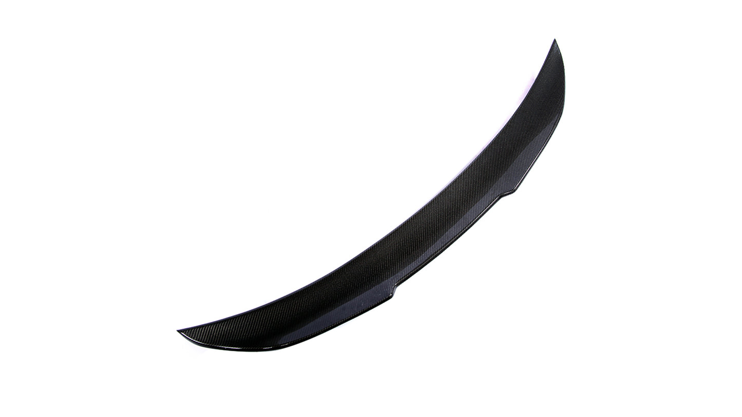 BMW F10 5-Series M-Sport / M5 - PSM Style Wet Carbon Fiber Rear Trunk Spoiler