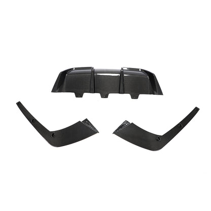 BMW 6-Series Base / BMW M6 - V-Style Wet Carbon Fiber Rear Diffuser