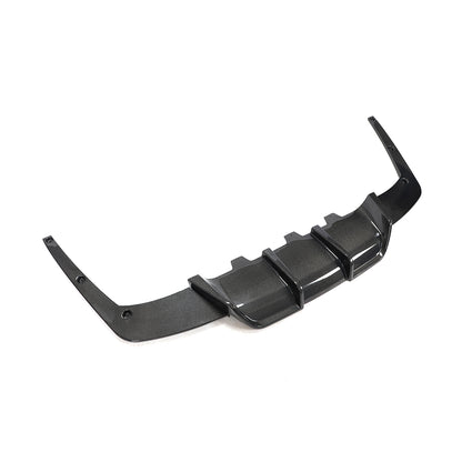 BMW 6-Series Base / BMW M6 - V-Style Wet Carbon Fiber Rear Diffuser