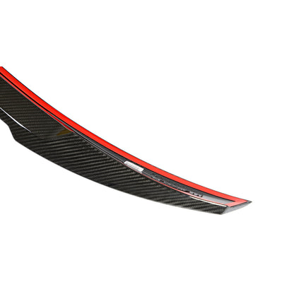 BMW F32 4 Series - M4 Style Carbon Fiber Trunk Spoiler