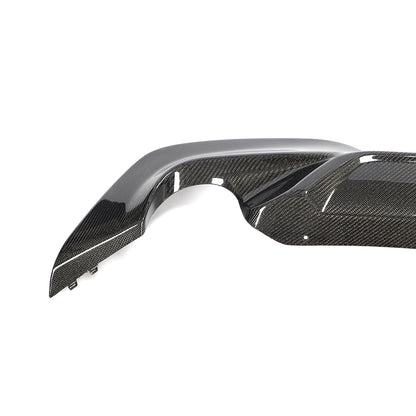 BMW G20 3 Series M-Sport - Wet Style Carbon Fiber Rear Diffuser