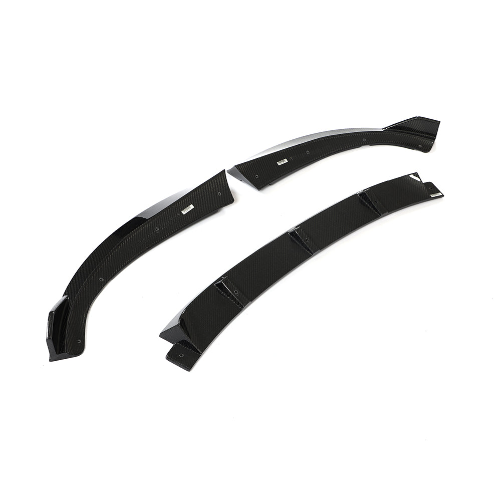 BMW G26 4-Series / i4 - 3D Style Wet Carbon Fiber Front Lip