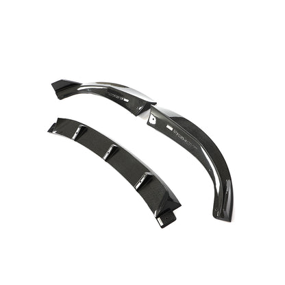 BMW G26 4-Series / i4 - 3D Style Wet Carbon Fiber Front Lip