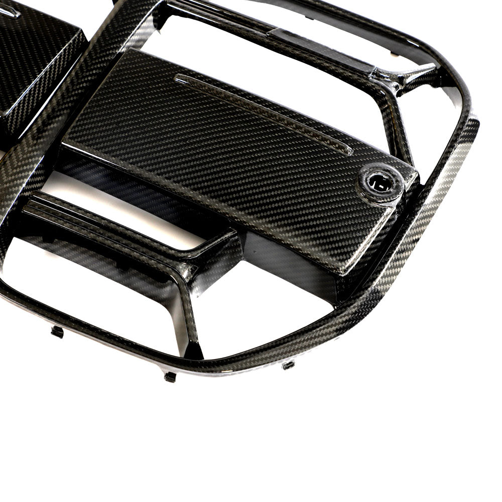 BMW G22 / G23 / G26 / I4 4-Series - Dry Carbon Fiber CSL Style Grille