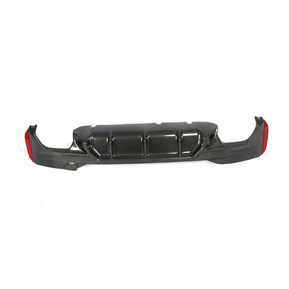 BMW G30 5-Series / BMW F90 M5 - P Style Wet Carbon Fiber Rear Diffuser