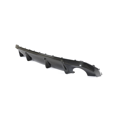 BMW G26 4-Series M-Sport - Wet Carbon Fiber Rear Diffuser V2