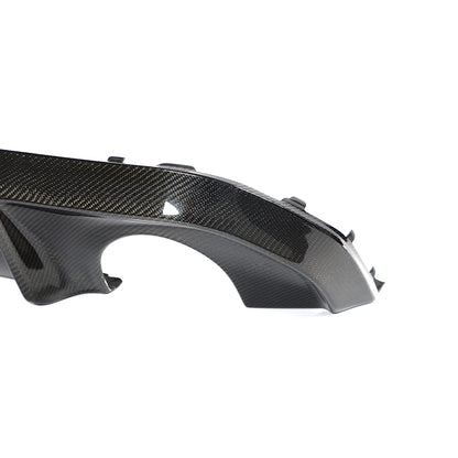 BMW G26 4-Series M-Sport - Wet Carbon Fiber Rear Diffuser V2