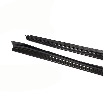 BMW 8-Series G16 / M8 F93 - 3D Style Dry Carbon Fiber Side Skirts