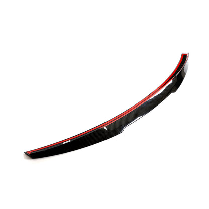 BMW G82 M4 / G22 4-Series - M4 Style Dry Carbon Fiber Rear Spoiler