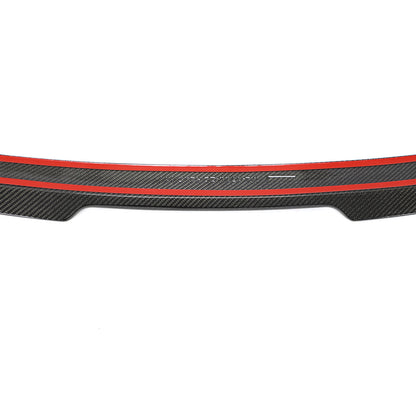 BMW G82 M4 / G22 4-Series - OEM Style Wet Carbon Fiber Rear Spoiler