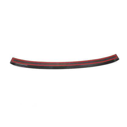 BMW 6-Series M-Sport / BMW M6 - Roof Spoiler Style Wet Carbon Fiber Rear Trunk Spoiler