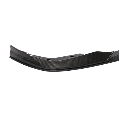 BMW G20 3 Series - Single Side Wet Carbon Fiber Front Lip Design Two