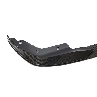 BMW G20 3 Series - Single Side Wet Carbon Fiber Front Lip Design Two