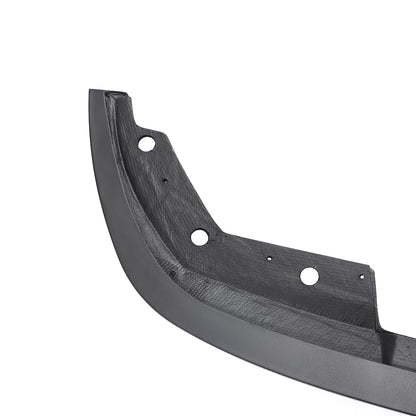 BMW G20 3 Series - Single Side Wet Carbon Fiber Front Lip Design Two