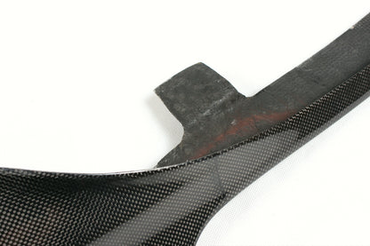 BMW F10 5-Series M-Sport - V Style Wet Carbon Fiber Front Lip