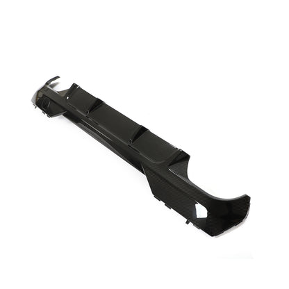 BMW G22 / G23 4-Series M-Sport - 3D Style Dry Carbon Fiber Rear Diffuser