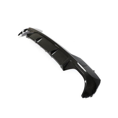 BMW G22 / G23 4-Series M-Sport - 3D Style Dry Carbon Fiber Rear Diffuser