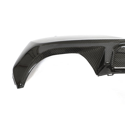 BMW G22 / G23 4-Series M-Sport - 3D Style Dry Carbon Fiber Rear Diffuser
